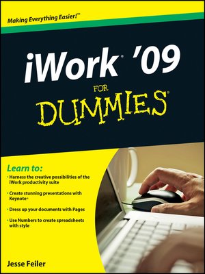 cover image of iWork '09 For Dummies&#174;
